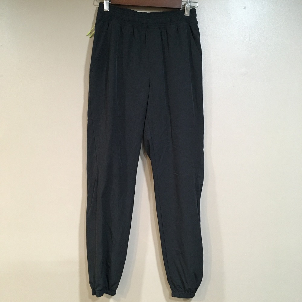 Apana Black Jogger‎ Pants Womens S Pockets Workout Gym Run Outdoor Utility